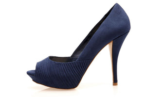 Navy High Heels